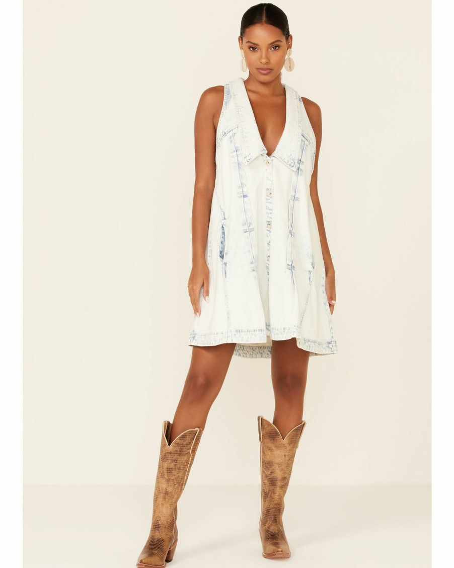 Dress * | Free People Women'S Katie Denim Dress