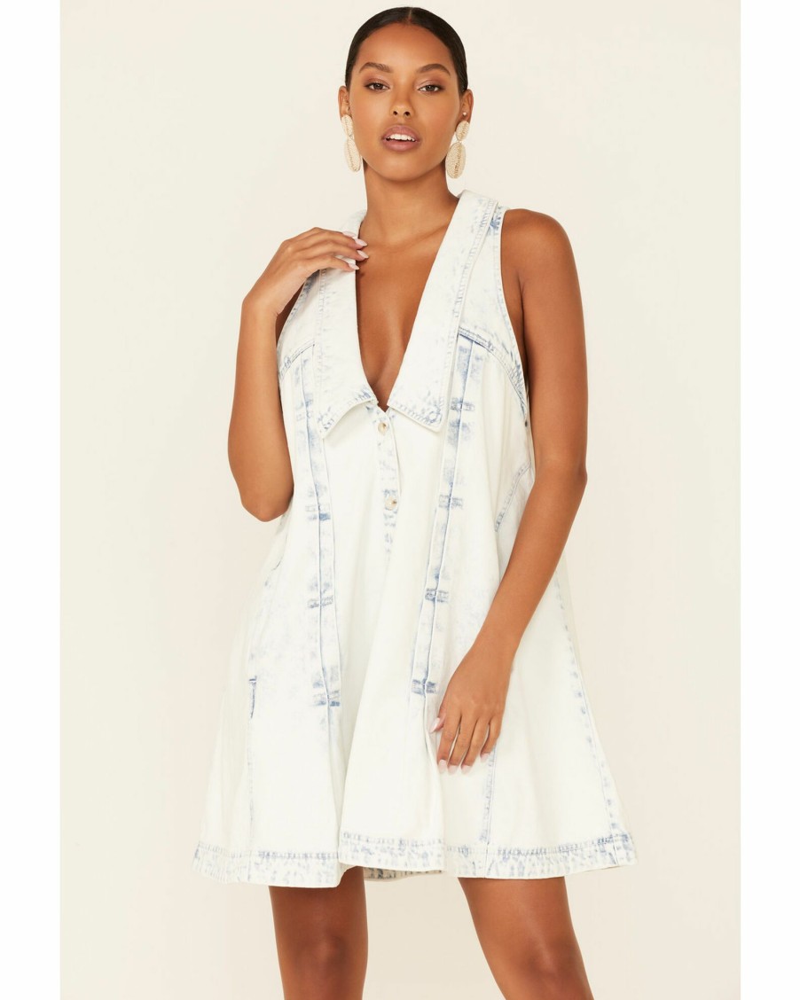 Dress * | Free People Women'S Katie Denim Dress