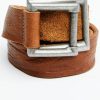 Belt * | Free People Women'S Brown Leather Belt