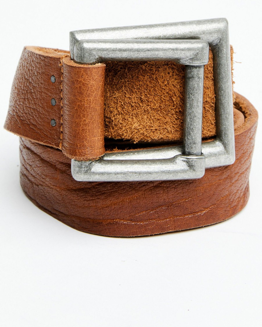 Belt * | Free People Women'S Brown Leather Belt