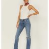 Jean * | Free People Women'S Carmen Vintage Indigo Flare Jeans Medium Wash