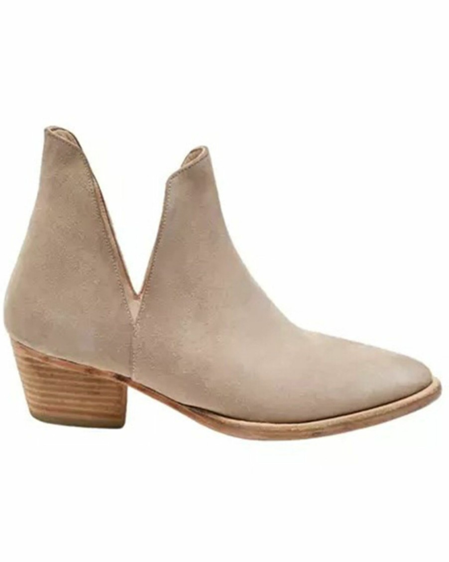 Boot * | Free People Women'S Charm Double V Ankle Fashion Booties Pointed Toe