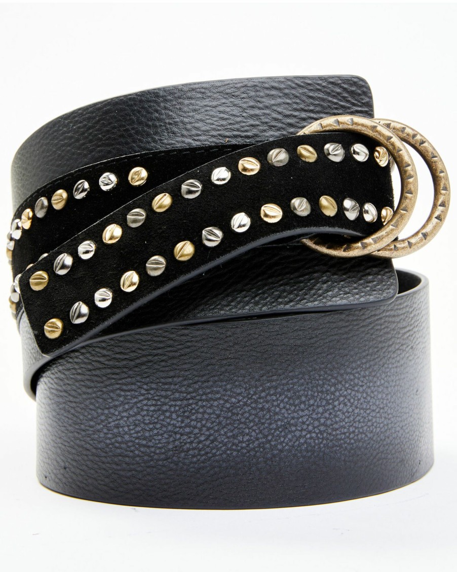 Belt * | Free People Women'S Mason Belt Black