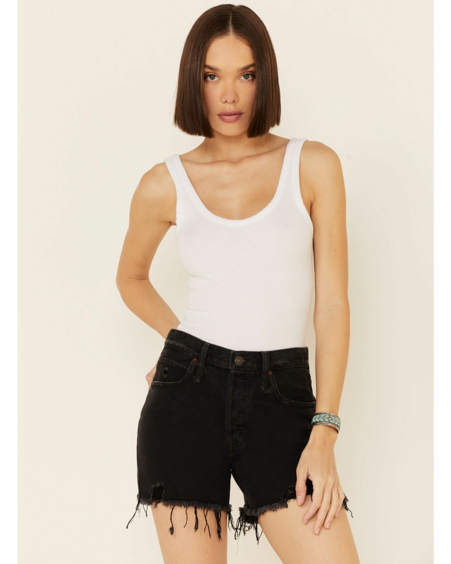 Shorts * | Free People Women'S Makai Cutoff Shorts Black