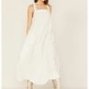 Dress * | Free People Women'S Desert Hearts Apron Dress White