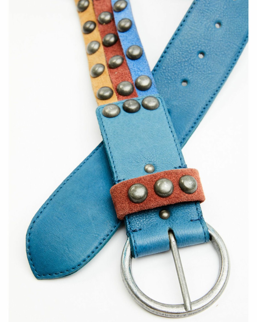 Belt * | Free People Women'S Tres Amore Studded Waist Belt