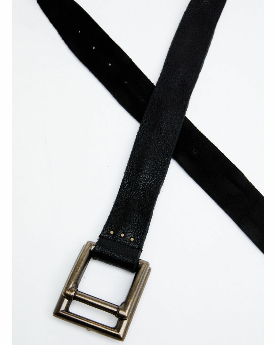 Belt * | Free People Women'S Black Rowan Belt