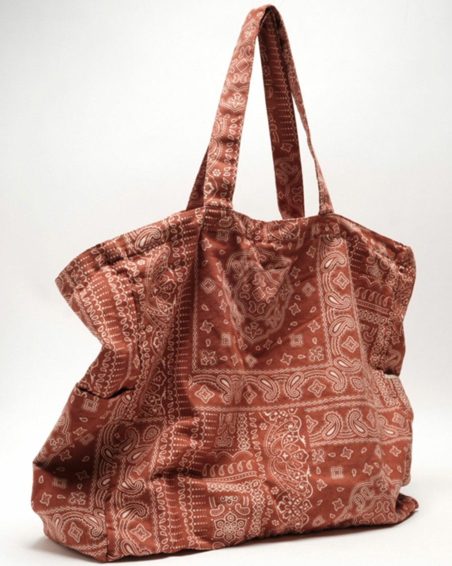 Purse / Handbag * | Free People Women'S Organic Vegetable Dyed Printed Tote Bag