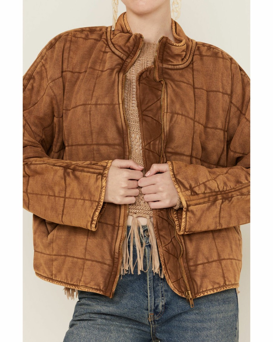 Jacket * | Free People Women'S Doman Quilted Knit Jacket