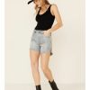 Shorts * | Free People Women'S Baggy Tomboy Shorts Blue