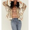 Jacket * | Free People Women'S Rays Of Light Embellished Jacket Ivory