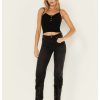 Jean * | Free People Women'S High-Rise Pacifica Straight Jeans