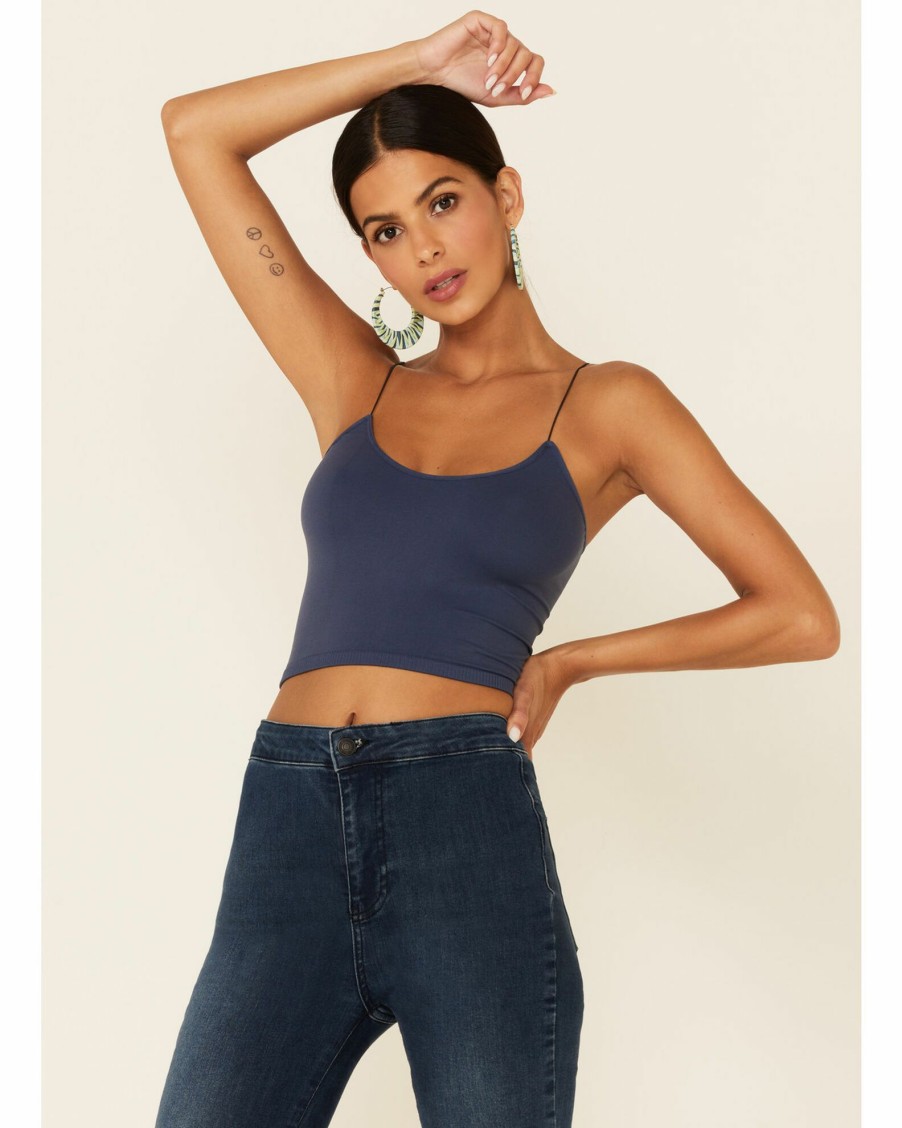 Shirt * | Free People Women'S Skinny Strap Crop Cami