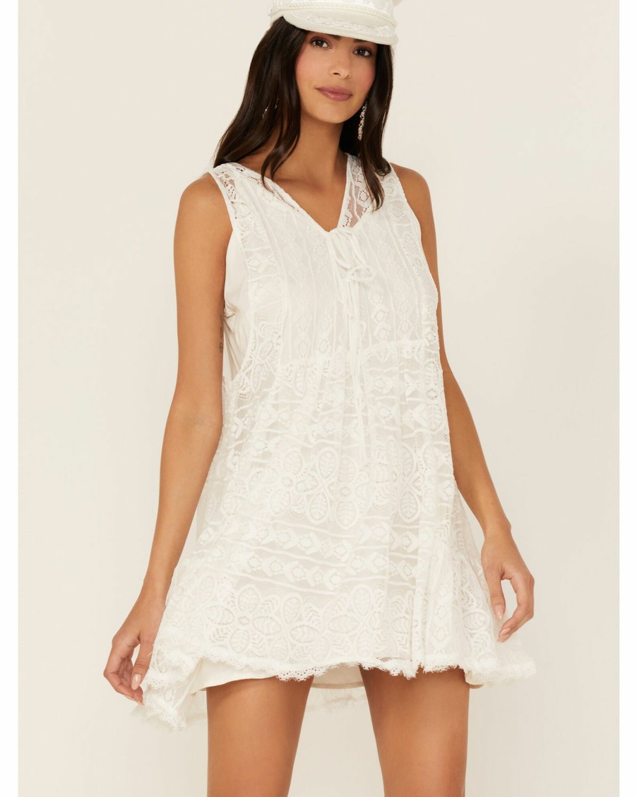 Shirt * | Free People Women'S Olivia Mini Tunic Ivory