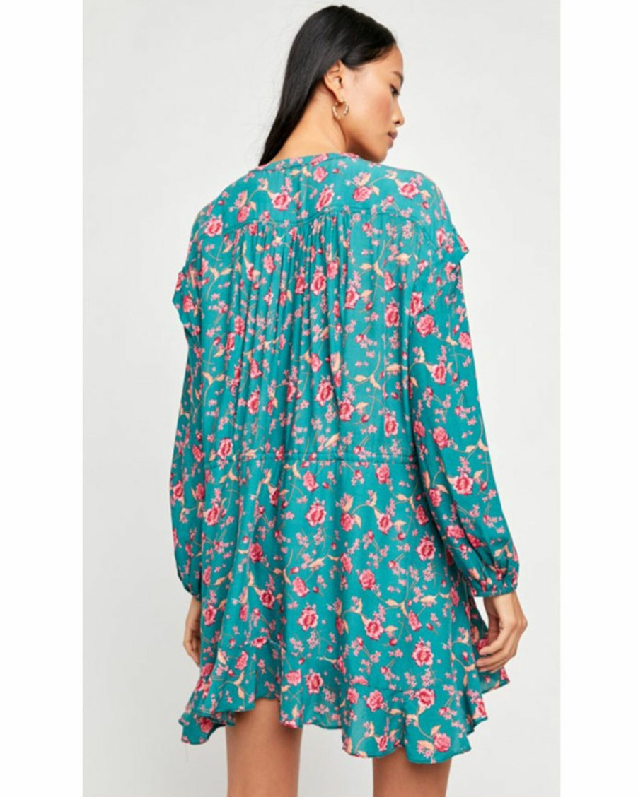 Dress * | Free People Women'S Flower Fields Mini Dress