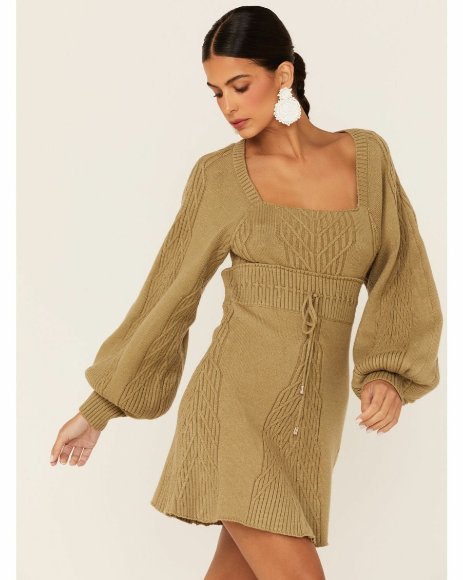 Dress * | Free People Women'S Emmaline Mini Sweater Dress