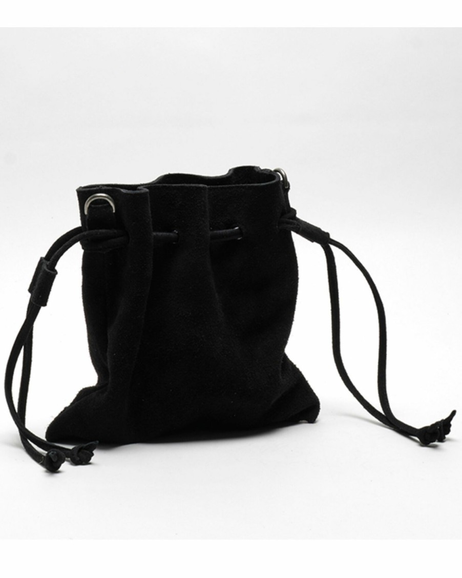 Purse / Handbag * | Free People Women'S Billie Suede Crossbody Black