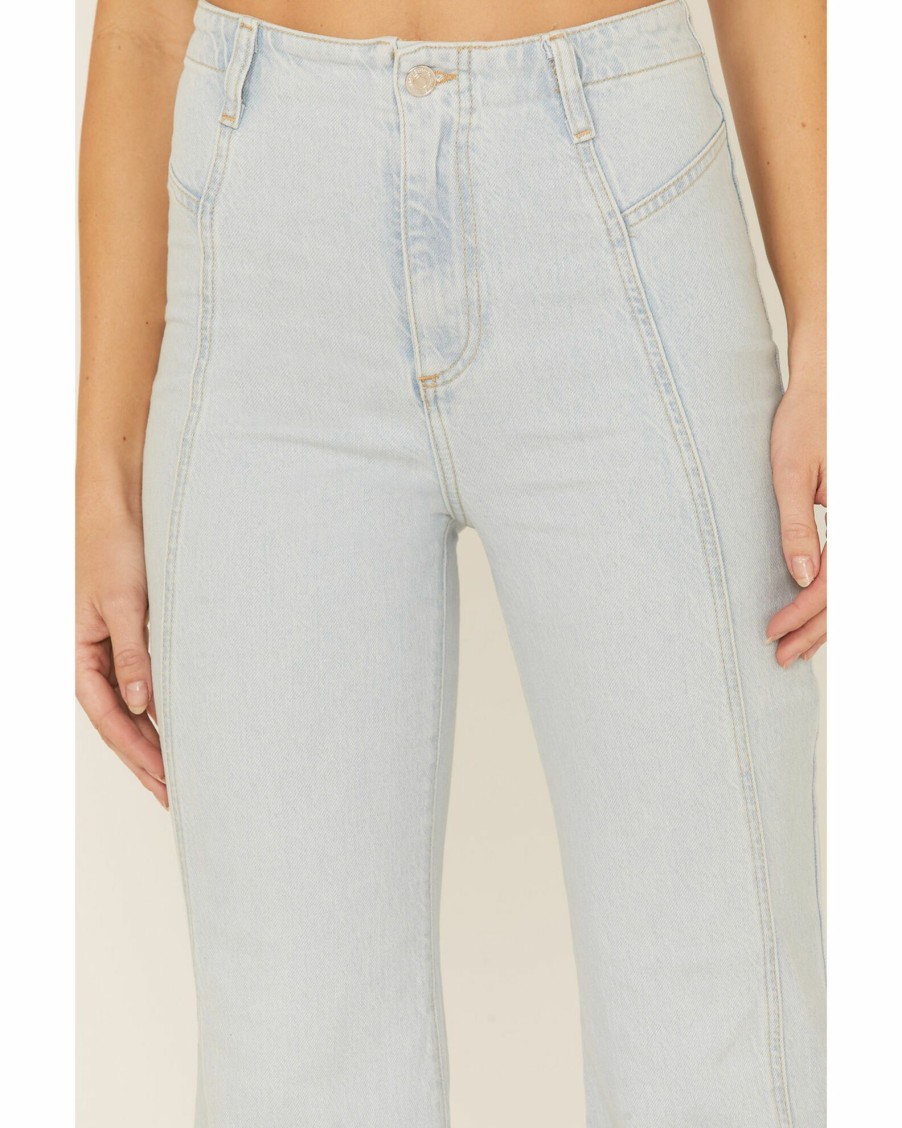 Jean * | Free People Women'S Florence Flare Jeans Blue