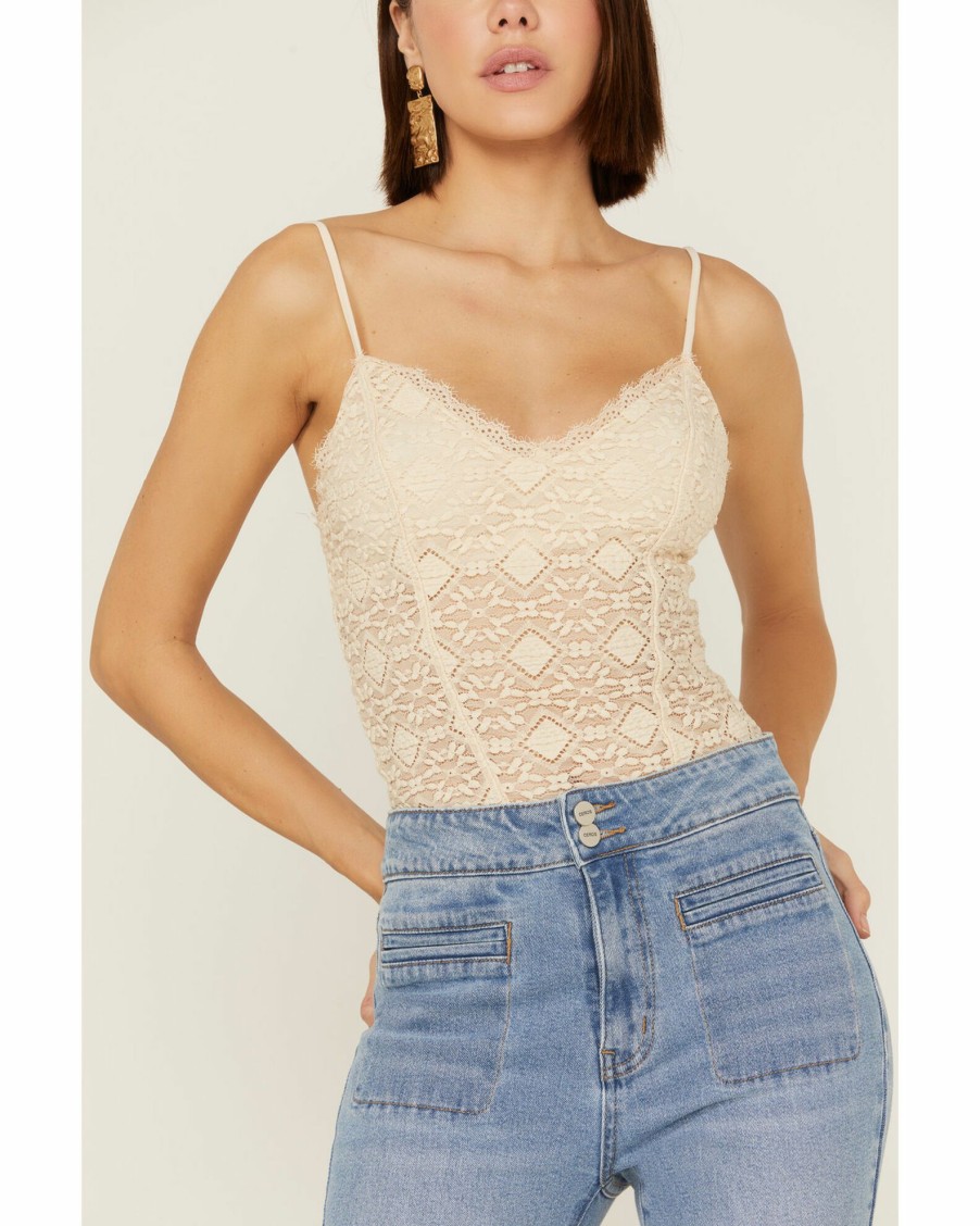 Shirt * | Free People Women'S Follow Me Lace Cami