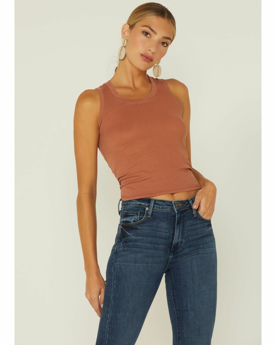 Shirt * | Free People Women'S U-Neck Tank Top