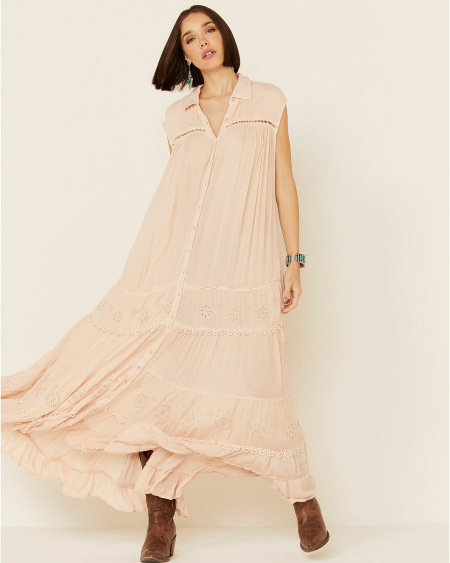 Dress * | Free People Women'S Pretty Cozy Maxi Dress