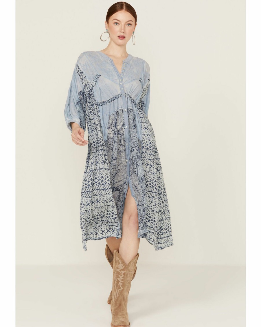 Dress * | Free People Women'S Oh My Maxi Dress Indigo