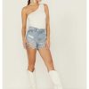 Shorts * | Free People Women'S Maggie Kiss Me Distressed Shorts