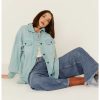 Jacket * | Free People Women'S Ruby Oversized Jacket Teal