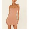 Dress * | Free People Women'S Chai Seamless Slip Mini Dress Mauve