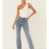 Jean * | Free People Women'S Electric Thunderbird Flare Jeans Blue