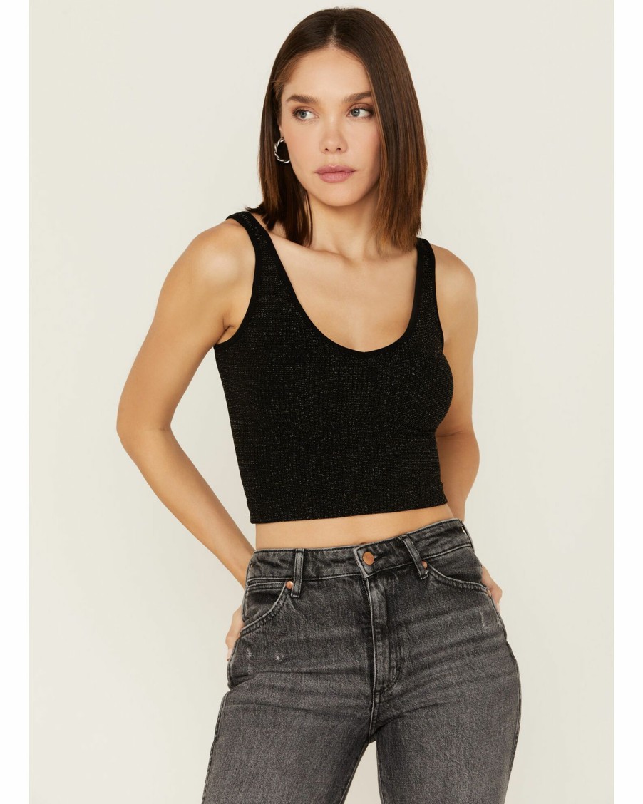 Shirt * | Free People Women'S Lurex Solid Rib Brami