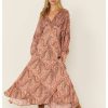 Dress * | Free People Women'S Multicolored Mirage Maxi Dress